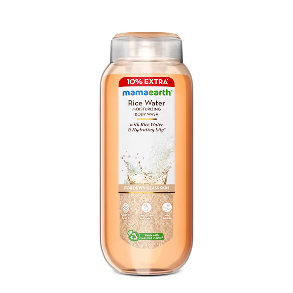 Mamaearth Rice Water Moisturizing Body Wash 275ml