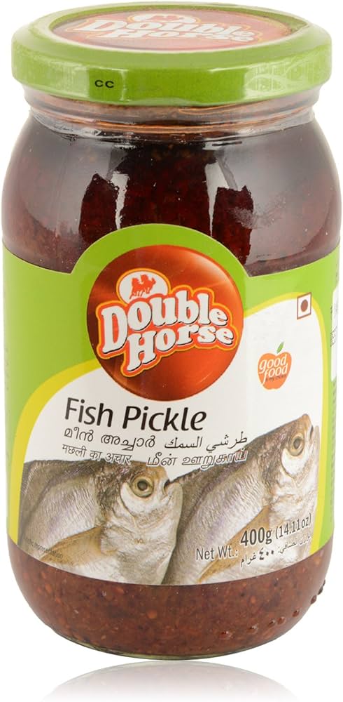 DOUBLE HORSE FISH PICKLE 400 GM