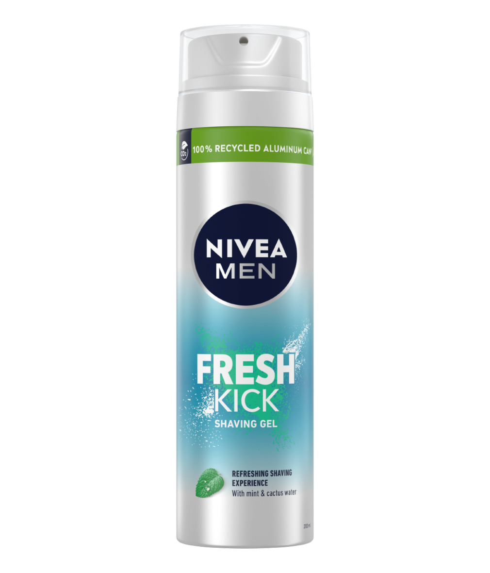 Nivea Fresh Kick Shaving Gel 200ml