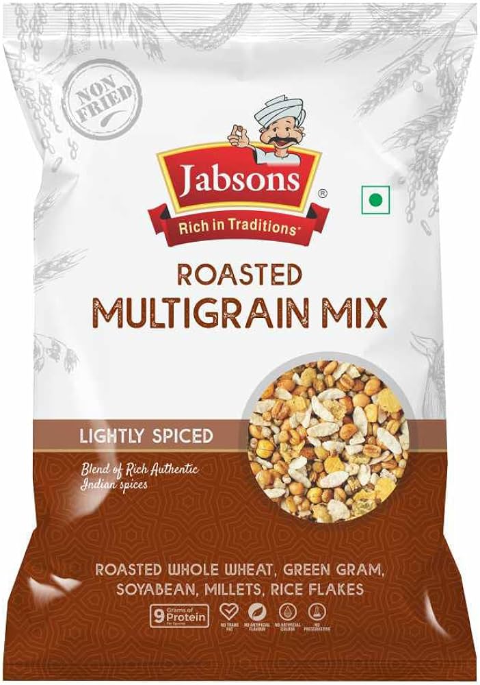 JABSONS ROASTED MULTIGRAIN MIX 200 GM