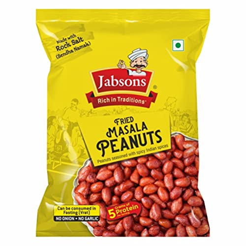 JABSONS FRIED MASALA PEANUTS 200 GM