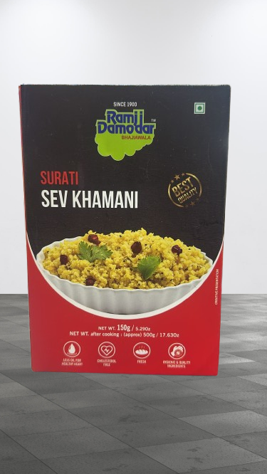 RAMJI DAMODAR SURATI SEV KHAMANI 150 GM