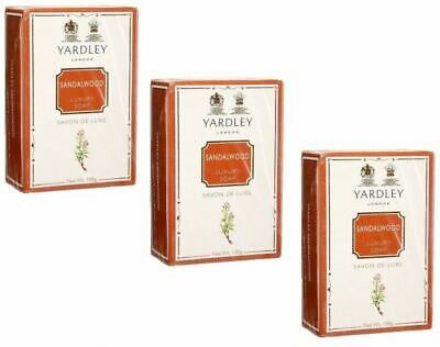 Yardley Sandalwood Soap 3X100gm