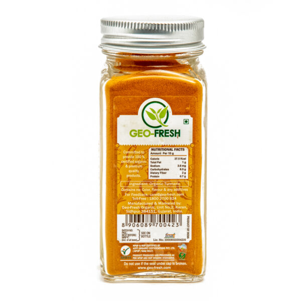 Geo-Fresh Organic Turmeric Ground 250gm
