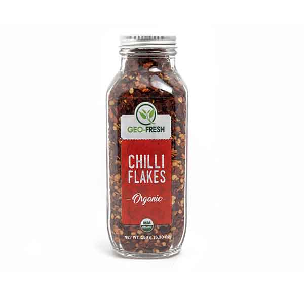 Geo-Fresh Organic Chilli Flakes 150gm